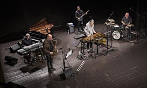 Interview with Peter Erskine and the DR UM Band feat Mike Mainieri Teatro Civico La Spezia