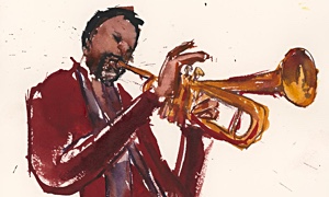 Jazz article: Live Art At The Wednesday Night Jazz Jam At Panama 66