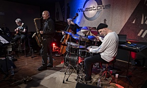 Interview with Tonolo Donatiello Chevillon Rossy 4th Play Carla Bley at Milestone Jazz Club, Piacenza, Italy