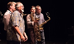 Jazz article: PRISM Quartet with Joe Lovano at the Painted Bride