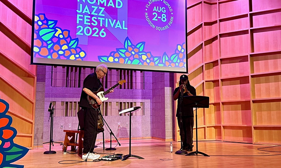 Bill Frisell and Ambrose Akinmusire at NoMad Jazz Festival