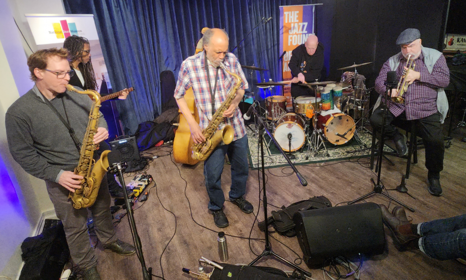 Ra Kalam Bob Moses and the Heart Breath Ensemble at The National Jazz Museum in Harlem