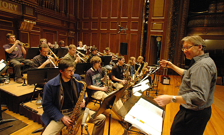 Ken Schaphorst Conducts New England Conservatory Jazz Orchestra on October 20