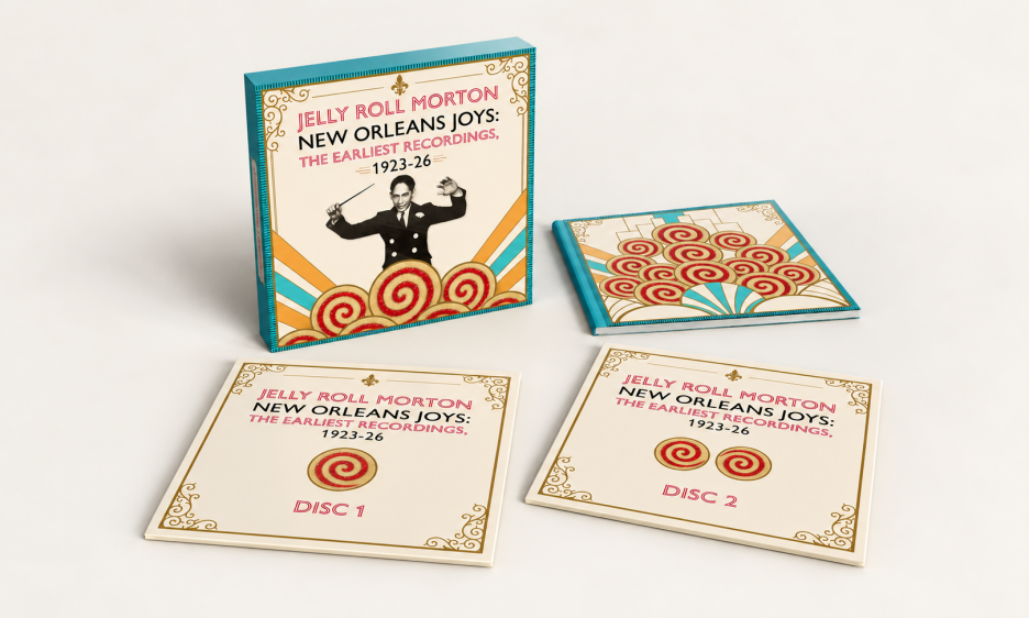 Jelly Roll Morton - 'New Orleans Joys: The Earliest Recordings, 1923-1926' Out November 6th