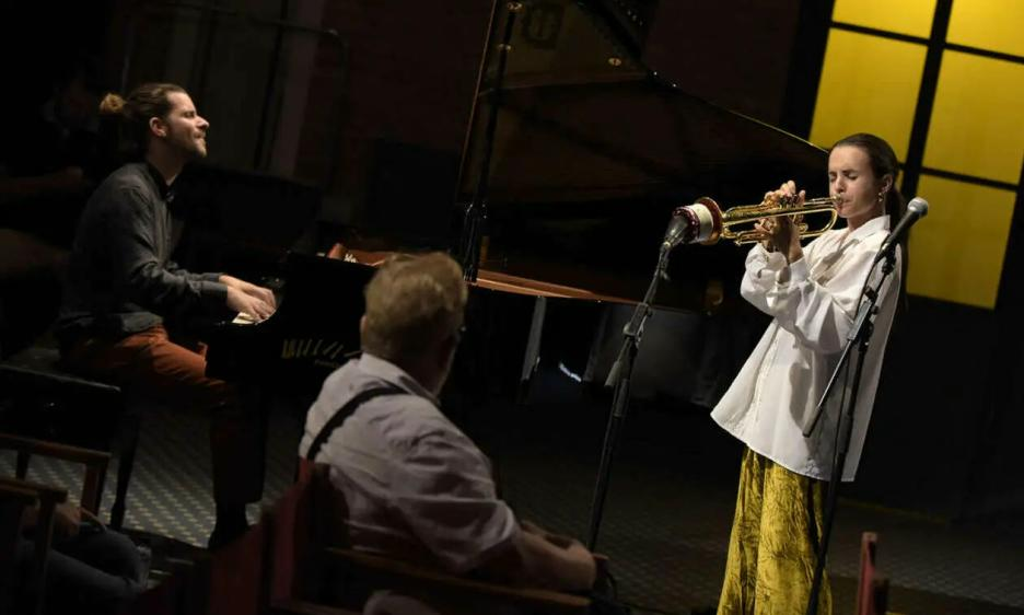 Andrea Motis e Marco Mezquida al Teatro Golden di Palermo Andrea Motis e Marco Mezquida al Teatro Golden di Palermo