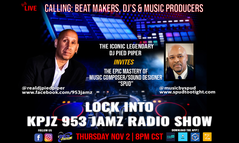 They Bring It! Innovative Music Tech Talk On KPJZ 953 Jamz on November 2