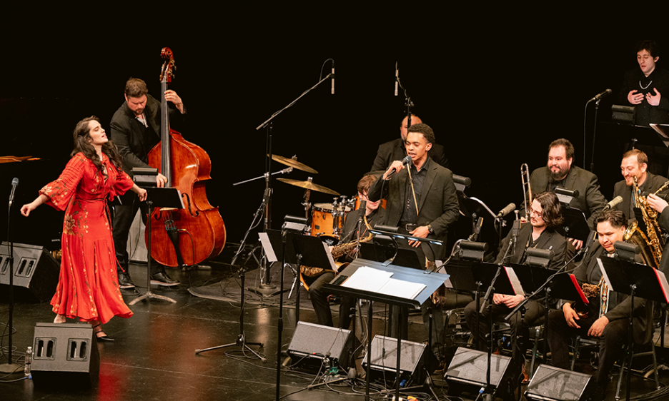 Julia Keefe Indigenous Big Band at Zellerbach Playhouse