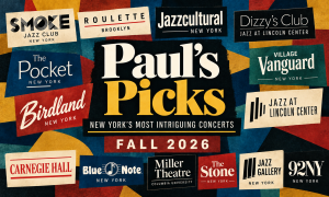 Jazz article: New York City Jazz Performance Preview: Fall 2026