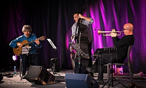 Interview with The Acoustic Trio At Suoni Della Piazza Festival
