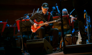 Jazz article: Vlatko Stefanovski and the Macedonian Philharmonic Orchestra at the Macedonian Philharmonic Hall