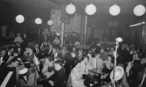 Jazz article: The Rebel Café: Sex, Race and  Politics in Cold  War  America's Nightclub Underground