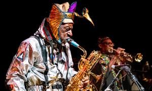 Jazz article: Sun Ra Arkestra At Miner Auditorium