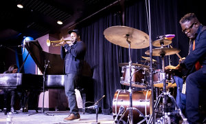Jazz article: Trefoil: Ambrose Akinmusire, Kris Davis, and Gerald Cleaver at The Bop Stop