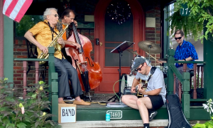 Jazz article: Ernie Krivda and Theron Brown at Free Concerts in Cleveland
