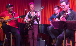 Jazz article: Pittsburgh Celebrates the Guitar with Four on Six at Alphabet City