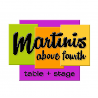 Martinis Above Fourth Table + Stage
