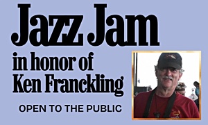 Charlotte County Jazz Society Presents Jazz Jam In Honor Of Ken Franckling at The Grill At 1951 on Saturday, February 24, 2024