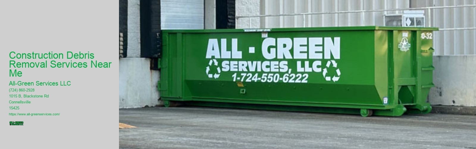 Construction Debris Removal Services Near Me All-Green Services LLC Construction Debris Removal Services Near Me