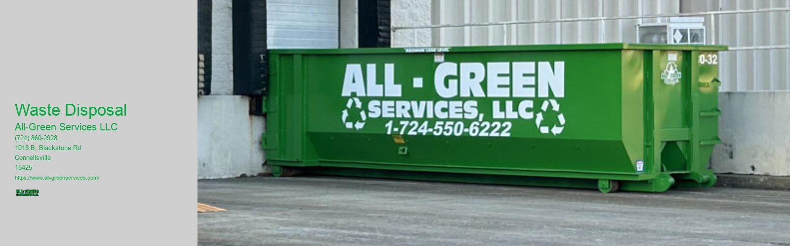 Waste Disposal All-Green Services LLC Waste Disposal