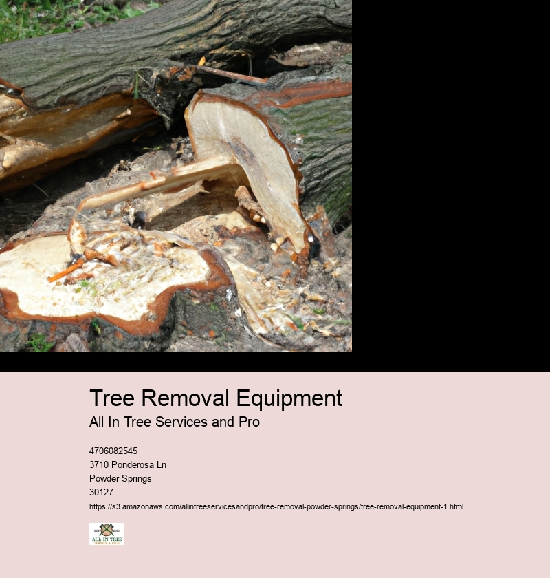 Tree Removal Equipment