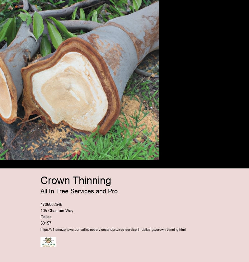 Purpose of Crown Thinning