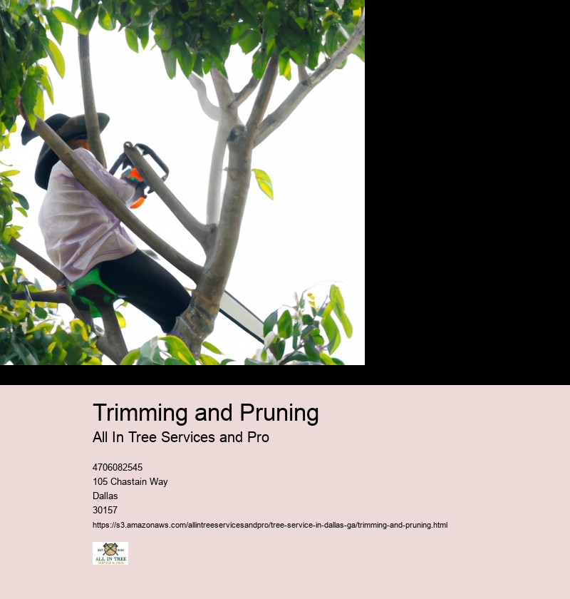 Importance of trimming and pruning