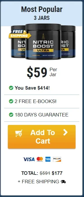 Nitric Boost 3 bottle