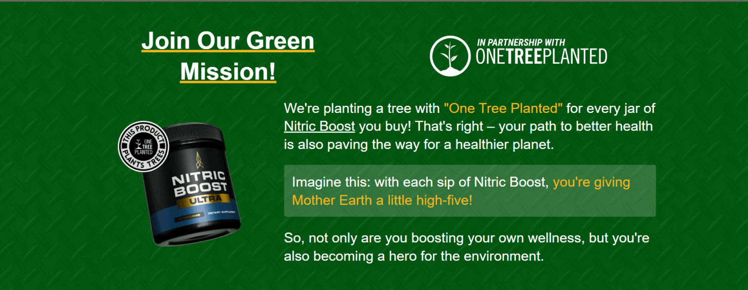 Nitric Boost checkout page