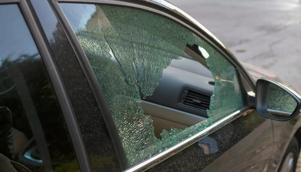 Broken Side Window of Your Car