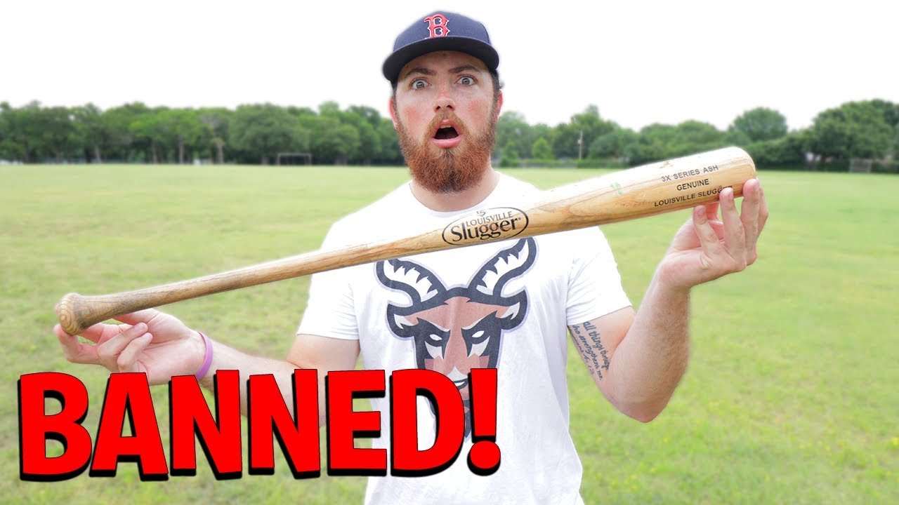 The MLB Banned Players From Using This Baseball Bat! AllStar Baseball