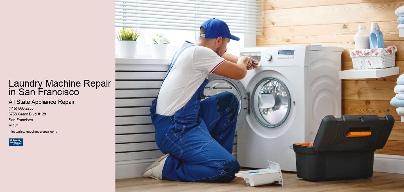 Laundry Machine Repair in San Francisco