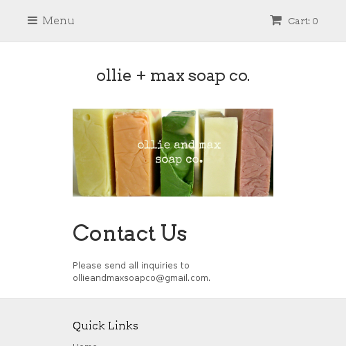 ollie + max soap co.
