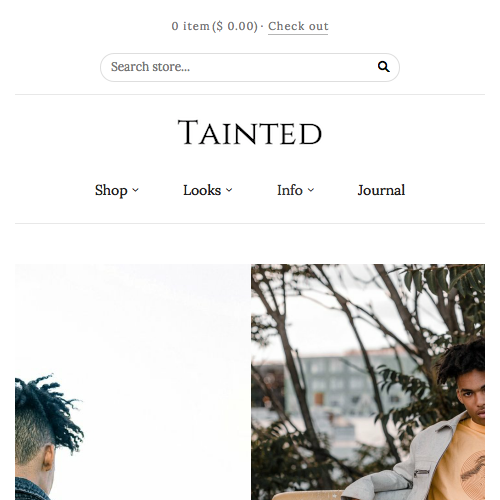 tainted