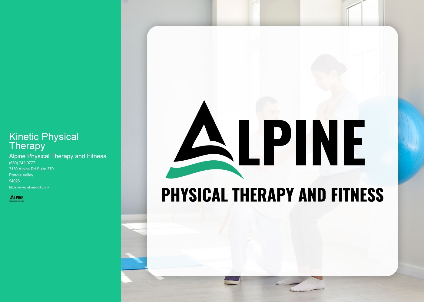 What conditions or injuries can be treated with kinetic physical therapy?