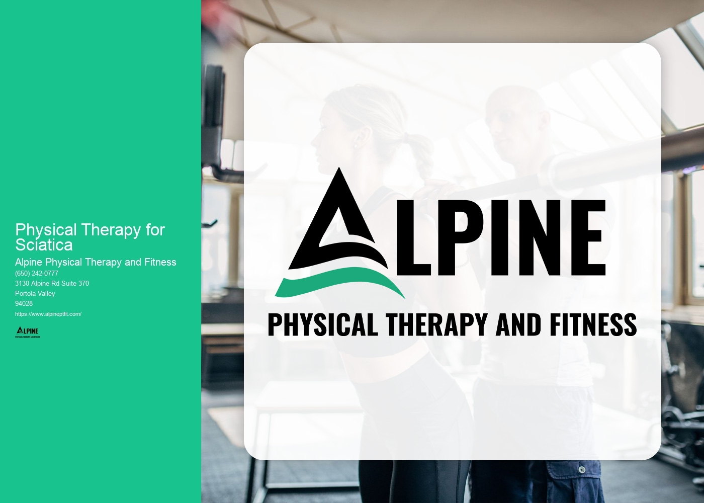 How long does it typically take to see improvement with physical therapy for sciatica?