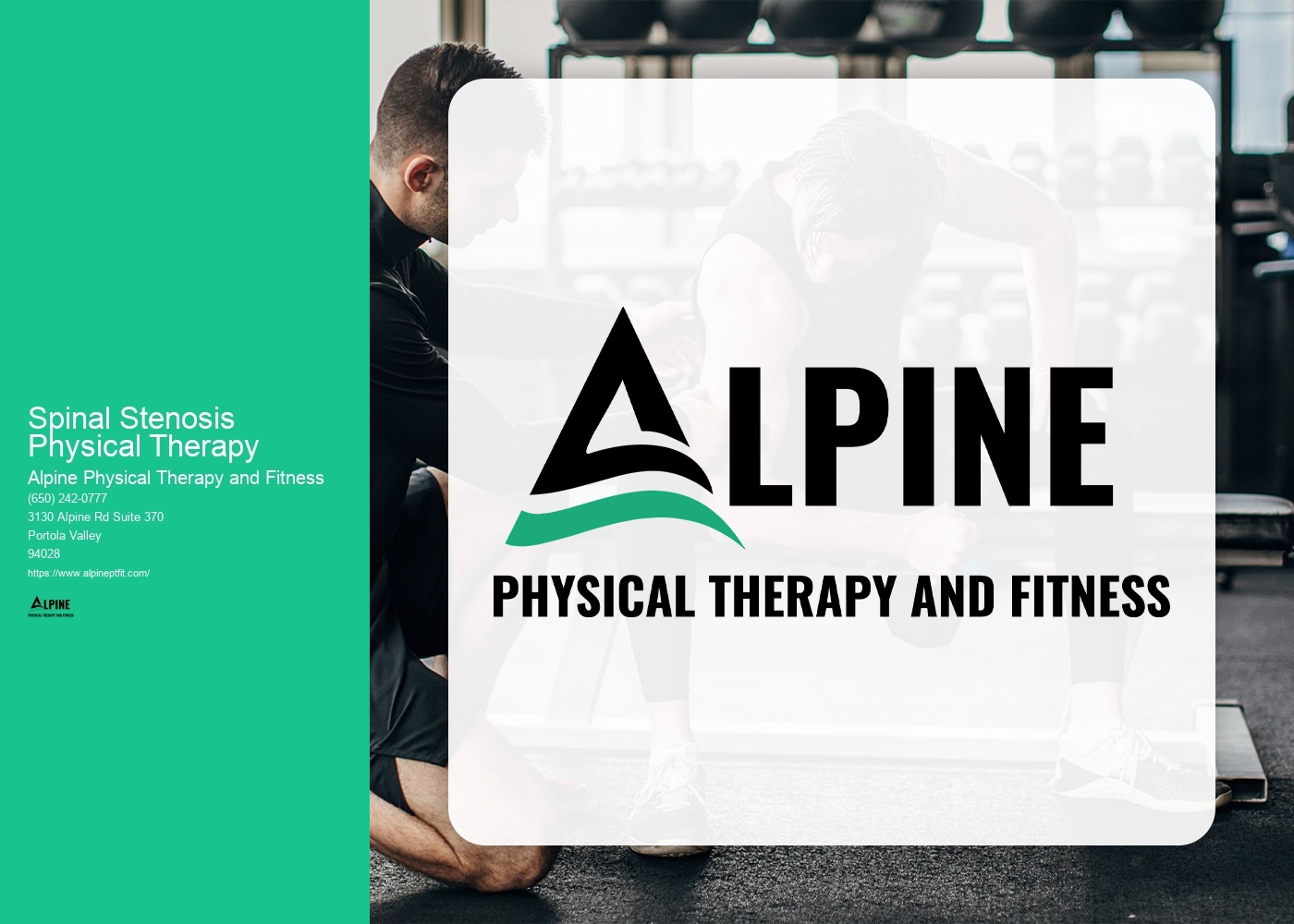 How long does physical therapy for spinal stenosis typically last?