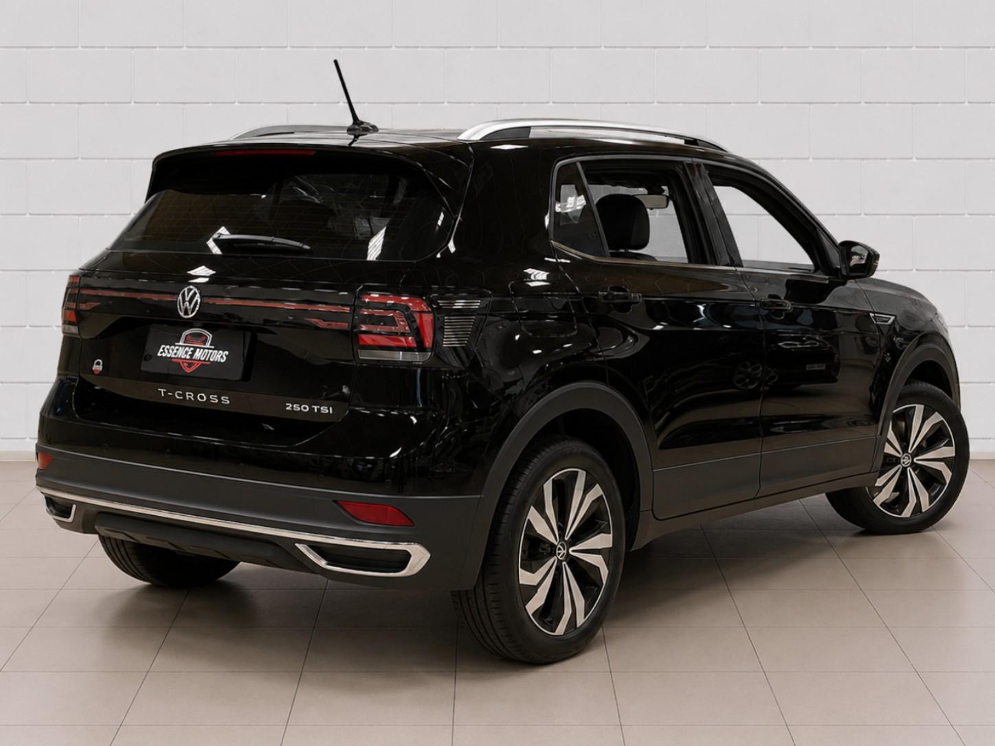 Foto numero 5 do veiculo Volkswagen T-Cross Highline 250 TSI 1.4 Flex Automático - Preta - 2022/2023