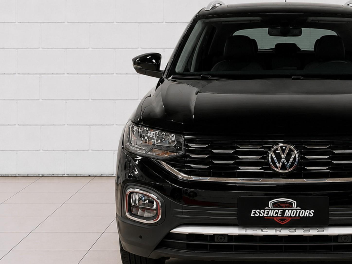 Foto numero 2 do veiculo Volkswagen T-Cross Highline 250 TSI 1.4 Flex Automático - Preta - 2022/2023