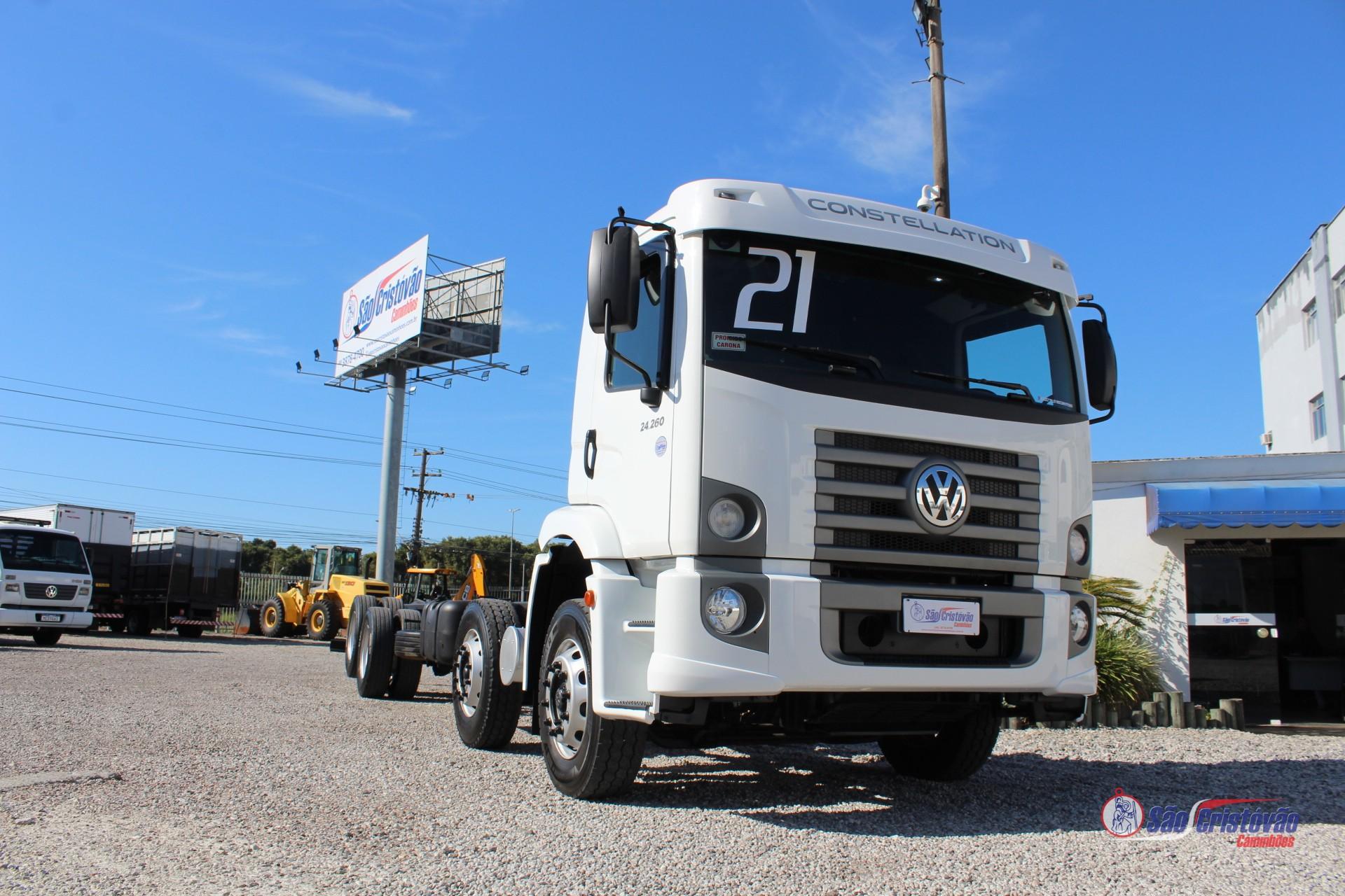 Foto numero 1 do veiculo Volkswagen 24.260  - Branca - 2020/2021