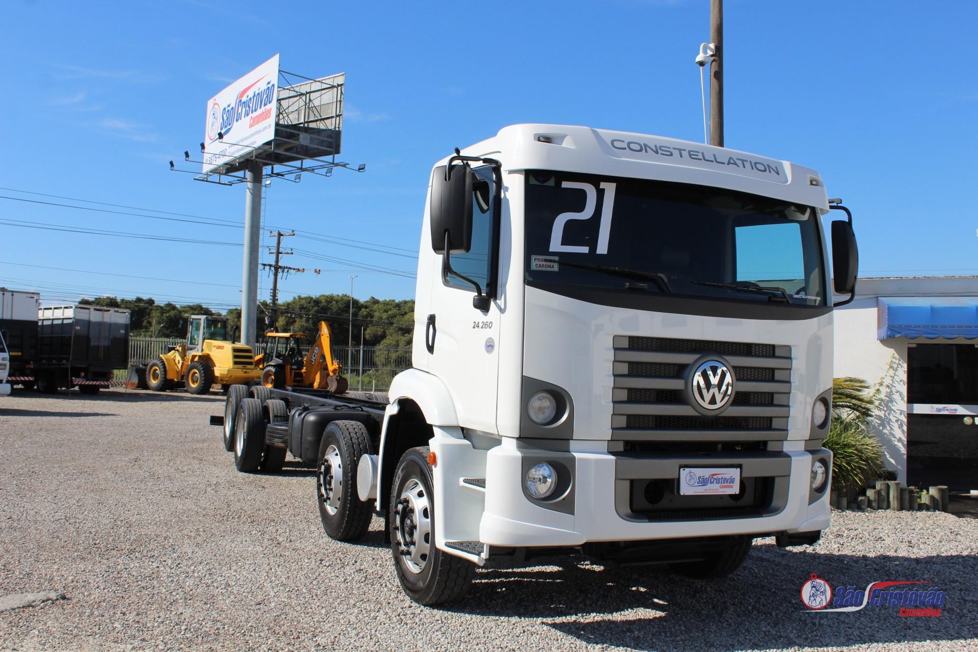 Foto numero 2 do veiculo Volkswagen 24.260  - Branca - 2020/2021