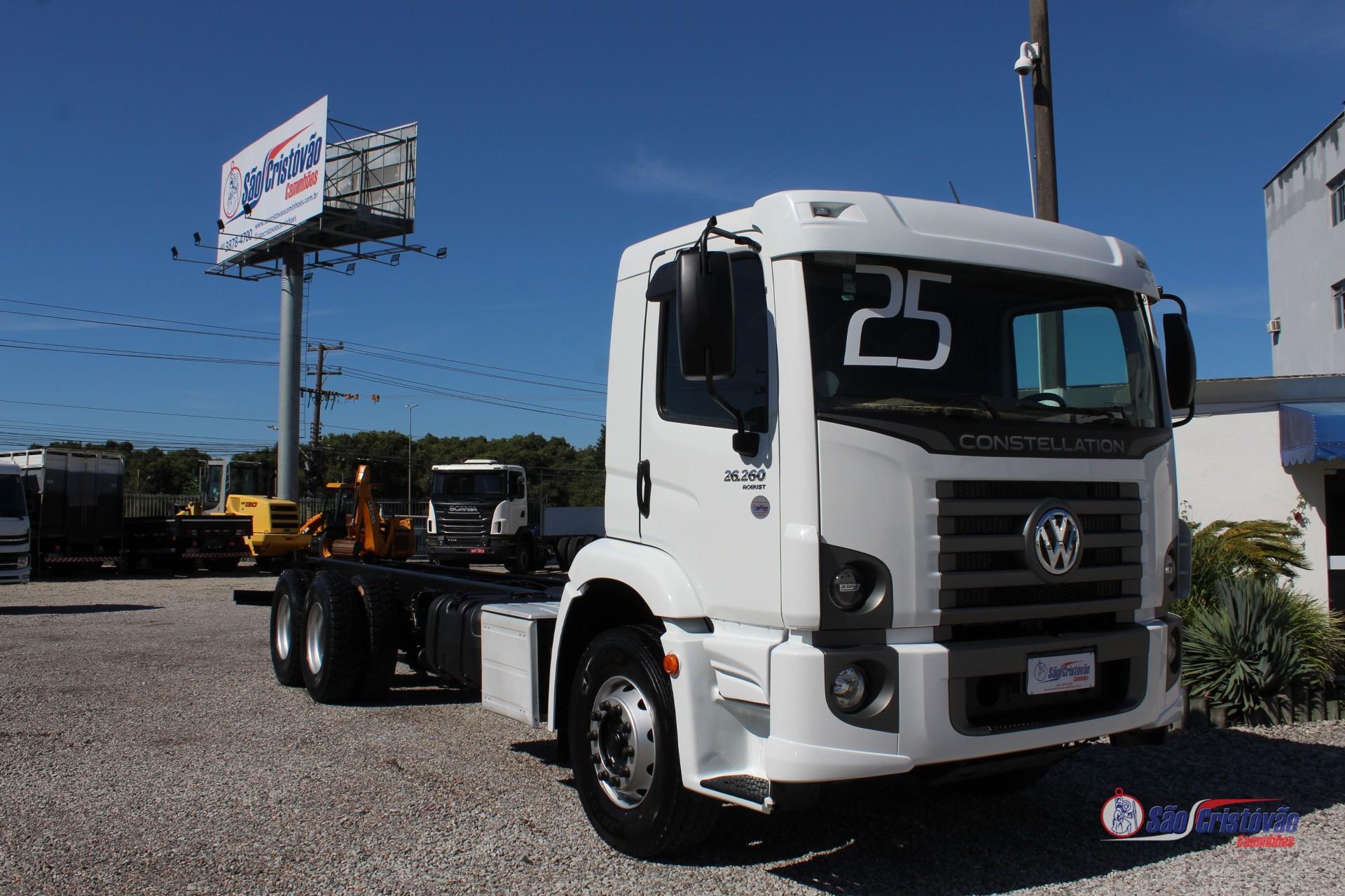 Foto numero 1 do veiculo Volkswagen 26-260 Robust - Branca - 2024/2025