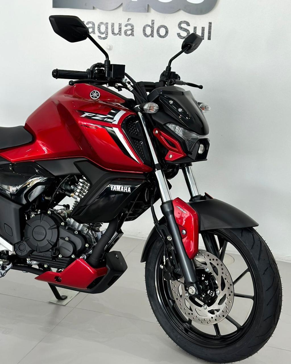 Foto numero 4 do veiculo Yamaha Fz FZ15 150 FAZER CONNECTED FLEX - Vermelha - 2026/2026