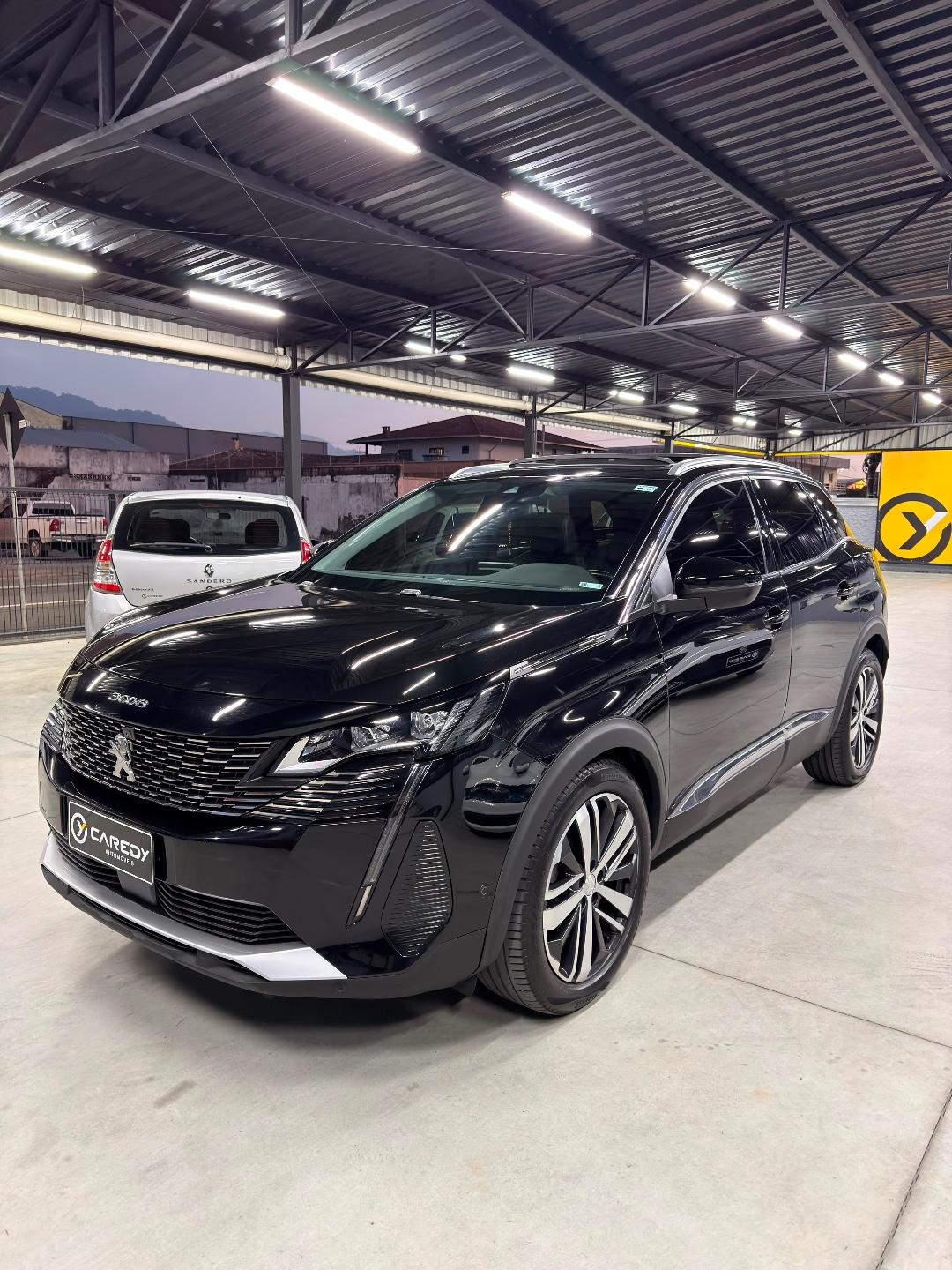 Foto numero 6 do veiculo Peugeot 3008 Griffe 1.6 Turbo 16V 5p Aut.  - Preta - 2022/2023