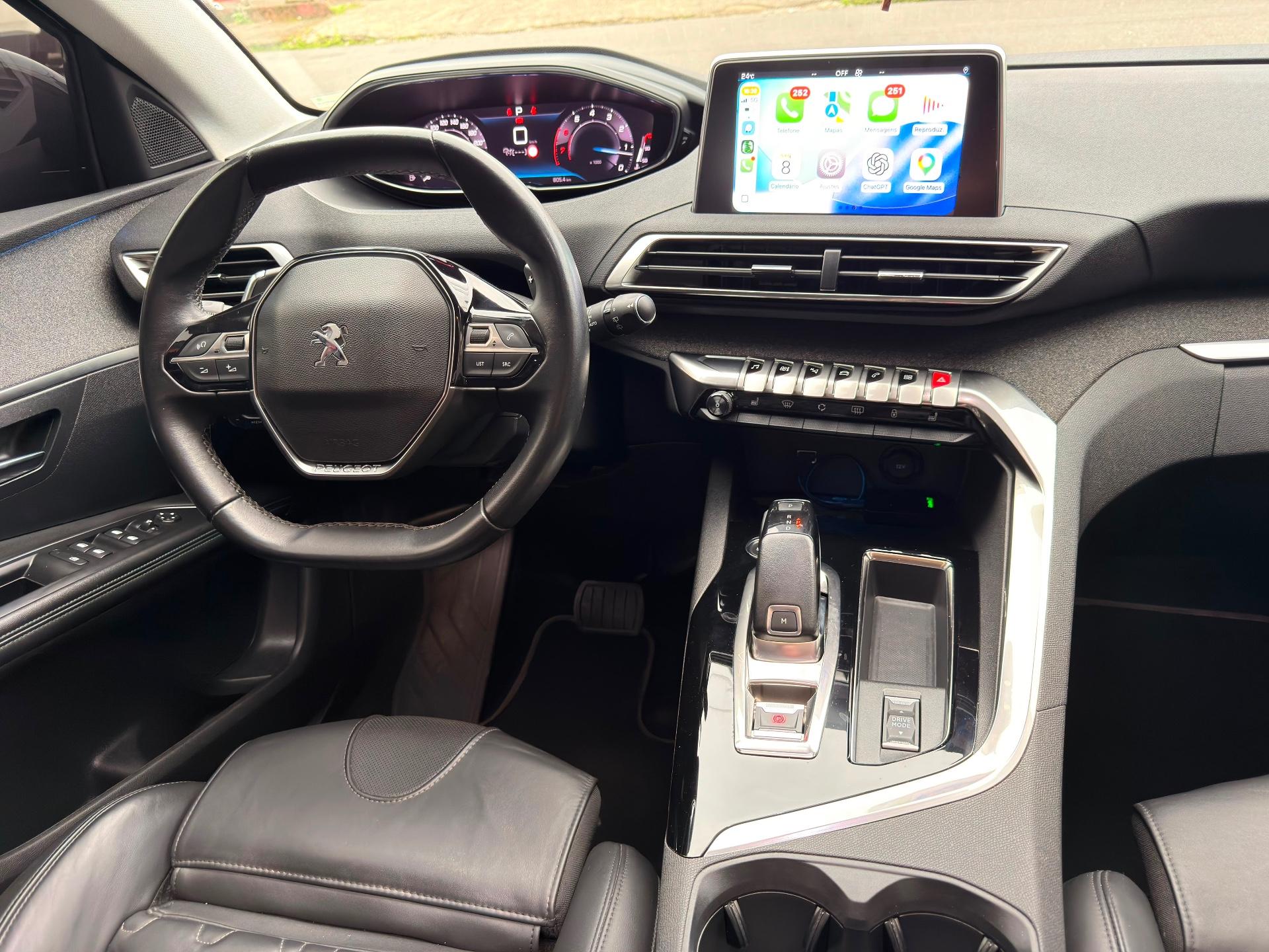 Foto numero 14 do veiculo Peugeot 3008 Griffe 1.6 Turbo 16V 5p Aut.  - Preta - 2022/2023