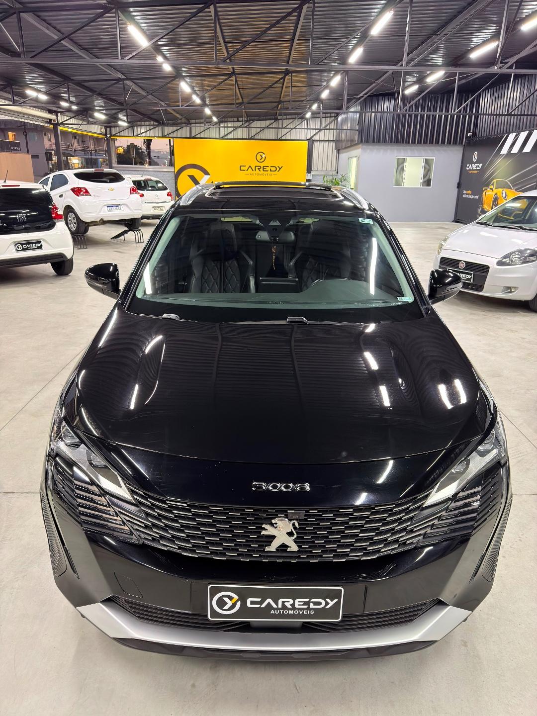 Foto numero 3 do veiculo Peugeot 3008 Griffe 1.6 Turbo 16V 5p Aut.  - Preta - 2022/2023