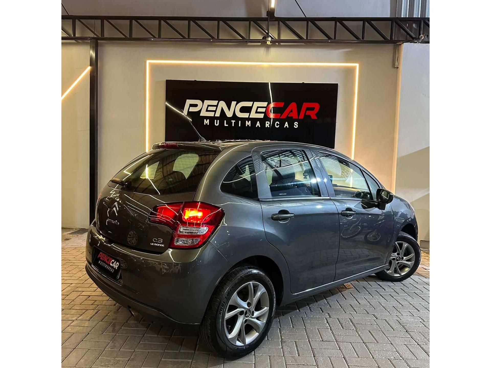 Foto numero 3 do veiculo Citroën C3 1.5 ORIGINE - Cinza - 2015/2016
