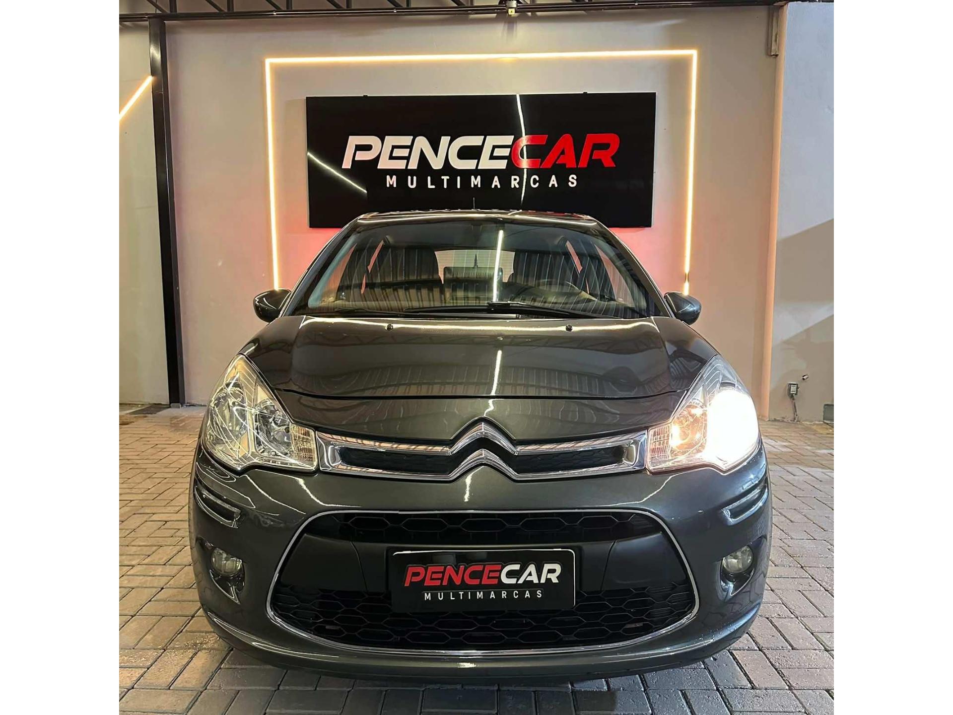 Foto numero 4 do veiculo Citroën C3 1.5 ORIGINE - Cinza - 2015/2016