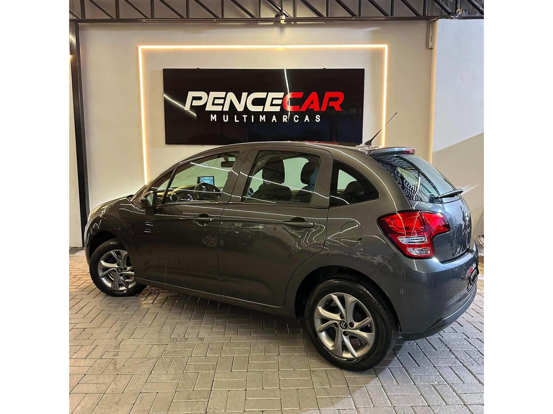 Foto numero 2 do veiculo Citroën C3 1.5 ORIGINE - Cinza - 2015/2016