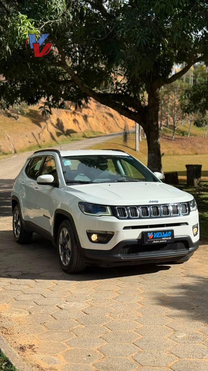 Foto numero 5 do veiculo Jeep Compass LONGITUDE 2.0 4x2 Flex 16V Aut.  - Branca - 2019/2019