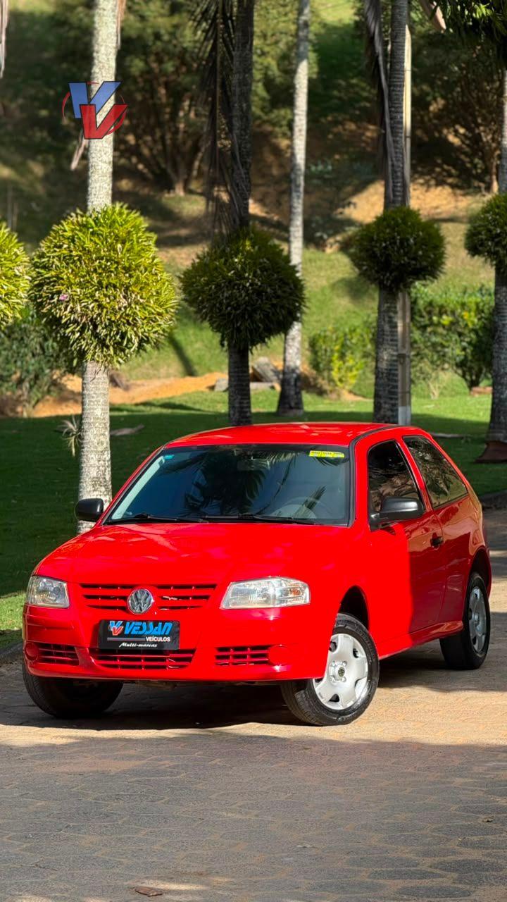 Foto numero 1 do veiculo Volkswagen Gol ECOMOTION 1.0 Mi Total Flex 8V 2p - Vermelha - 2013/2014